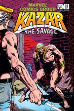 Ka-Zar (1981) #19 cover