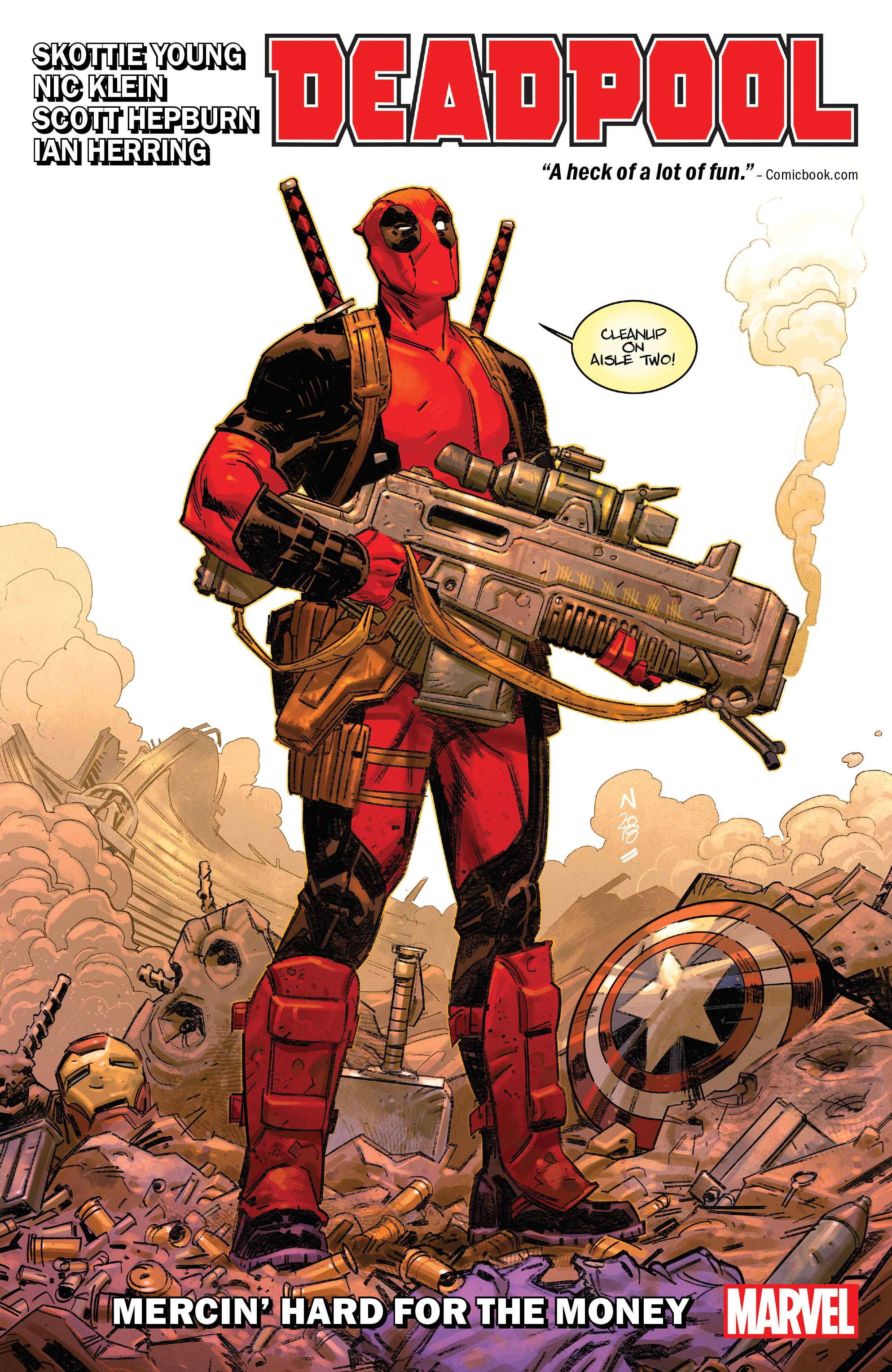 Deadpool By Skottie Young Vol 1 Mercin Hard For The Money Trade deadpool-by-skottie-young-vol-1-mercin-hard-for-the-money-trade