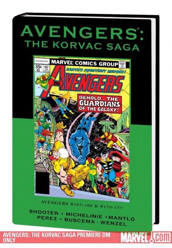 Avengers: The Korvac Saga Direct Market Only (Hardcover)