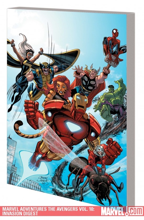 Marvel Adventures the Avengers Vol. 10: Invasion Digest (Digest)