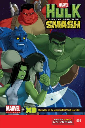 Marvel Universe Hulk: Agents of S.M.A.S.H. #4 