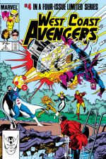 West Coast Avengers (1984) #4 cover