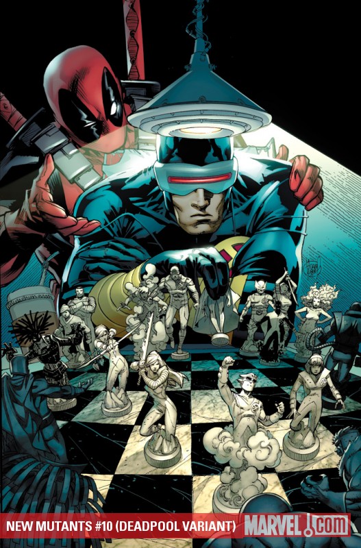 New Mutants (2009) #10 (DEADPOOL VARIANT)