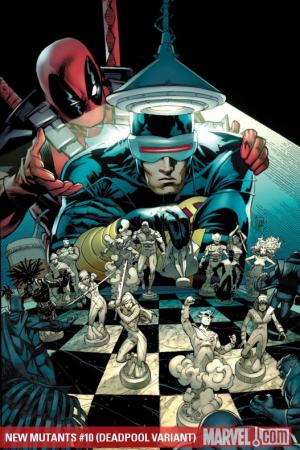 New Mutants (2009) #10 (DEADPOOL VARIANT)