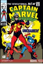Captain Marvel (1968) #17 cover