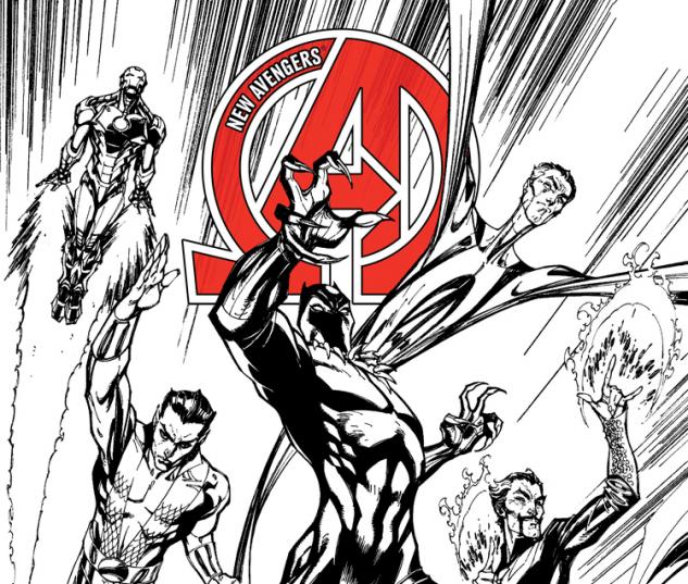 cover from New Avengers (2013) #1 (TBD ARTIST 2 SKETCH VARIANT)
