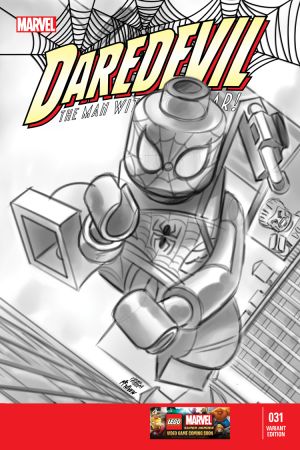 Daredevil (2011) #31 (Castellani Lego Sketch Variant)