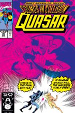 Quasar (1989) #25 cover