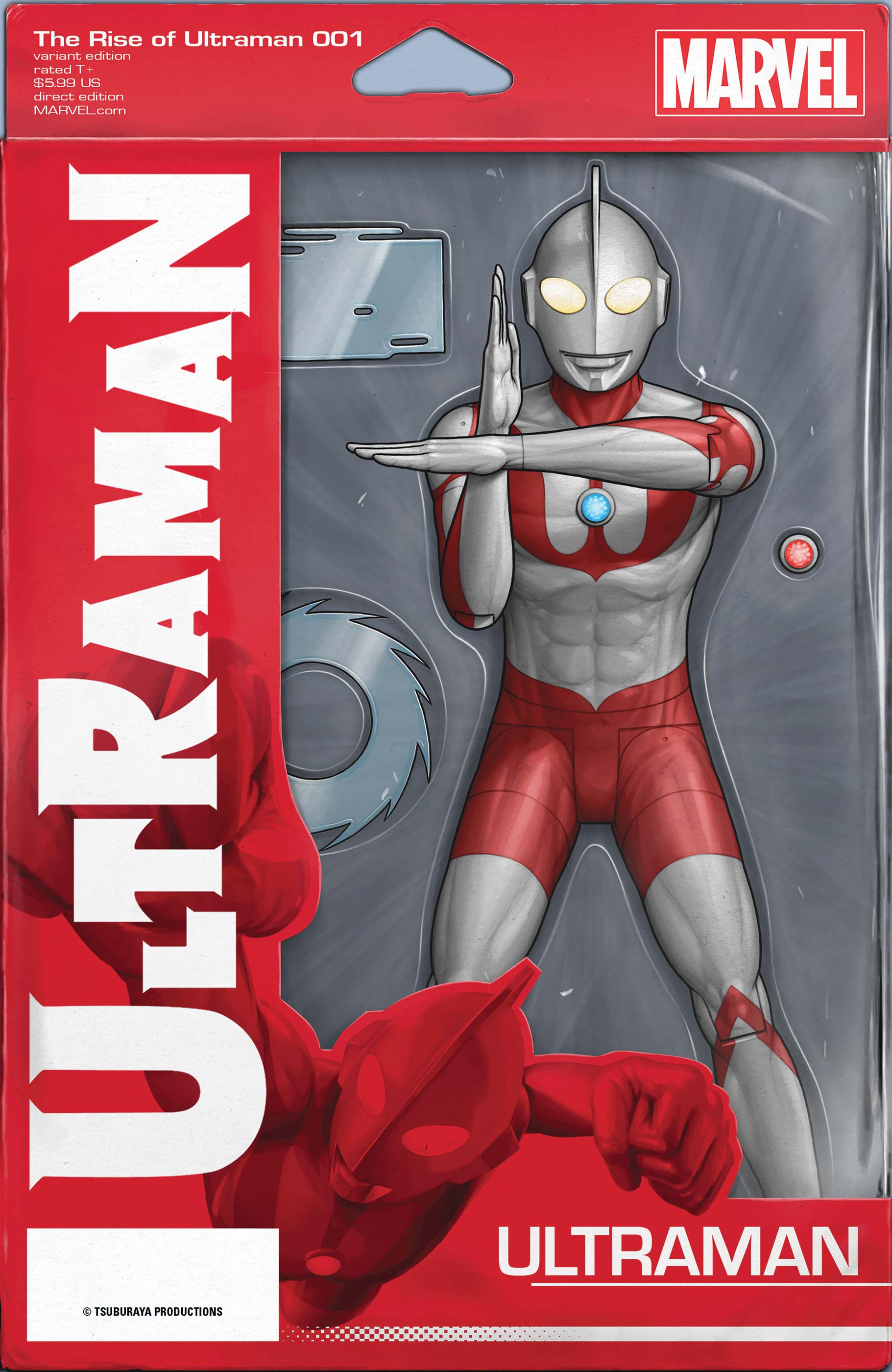 the RISE of ULTRAMAN #1 photo cover variant & ALEX ROSS #1A MARVEL COMIC 2020 NM