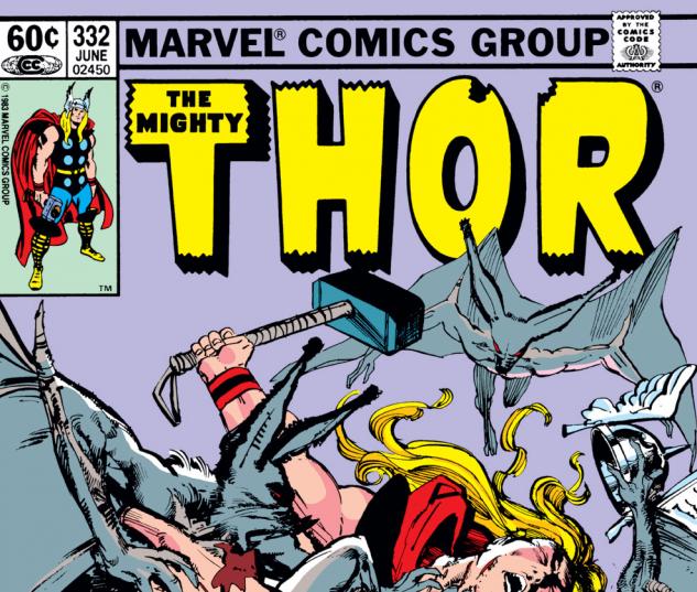 Thor (1966) #332 Cover