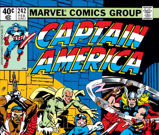 Captain America (1968) #242 Cover