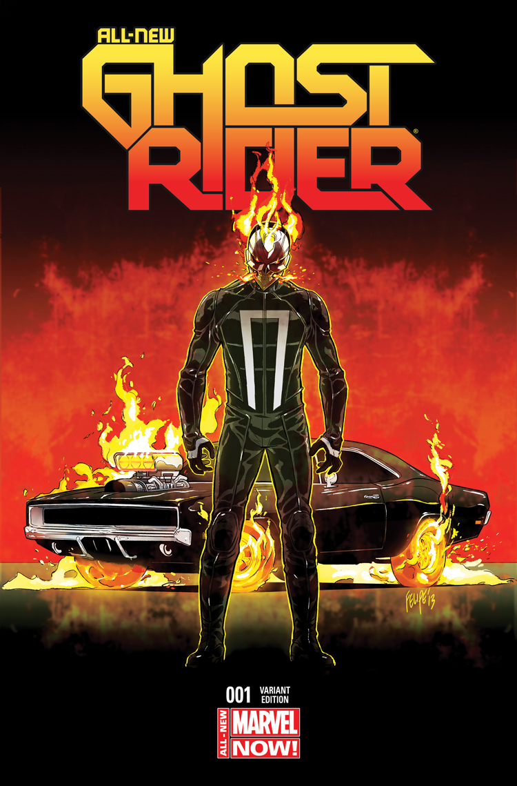 All-New Ghost Rider (2014) #1 (SMITH VEHICLE VARIANT)