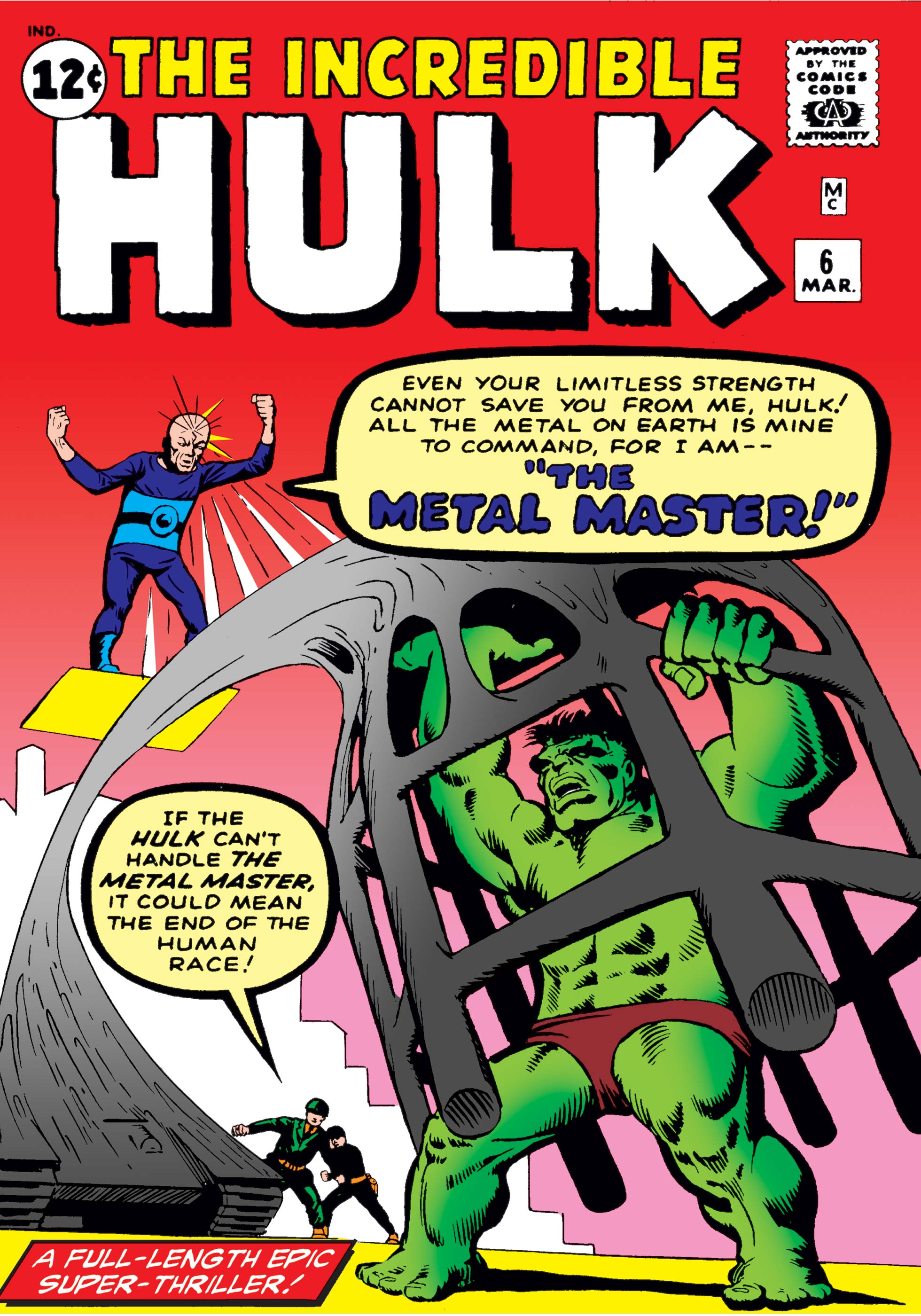 Incredible Hulk (1962) #6