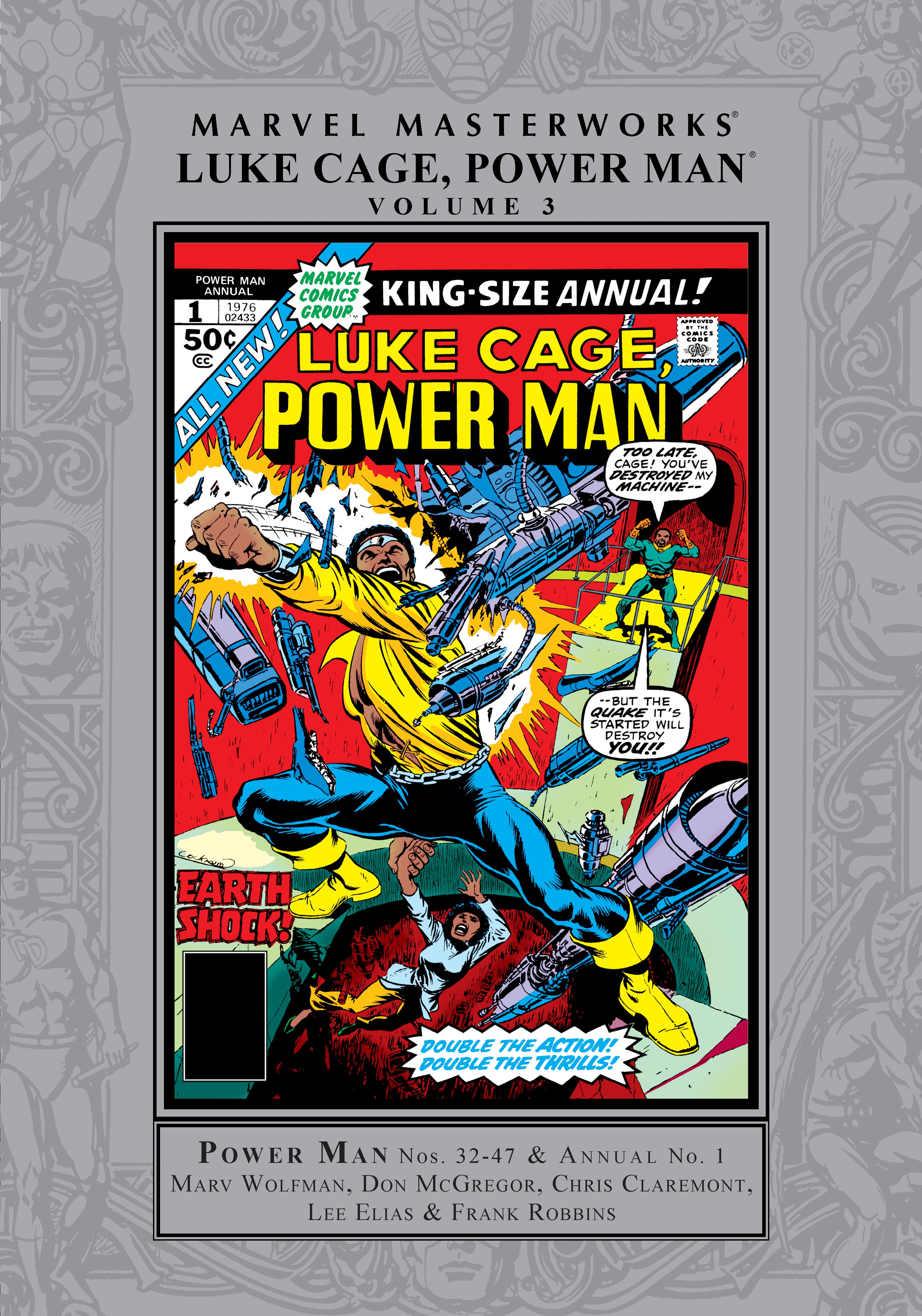 Marvel Masterworks: Luke Cage, Power Man Vol. 3 (Hardcover)