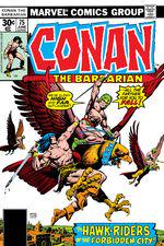 Conan the Barbarian (1970) #75 cover