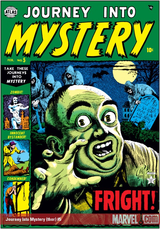 Journey Into Mystery (1952) #5 comic book cover