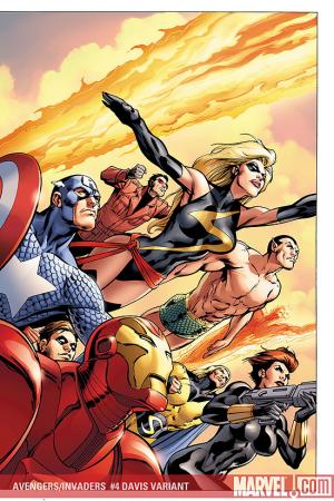Avengers/Invaders (2008) #4 (Davis Variant)
