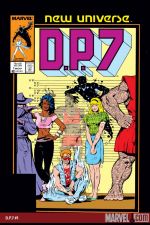 D.P.7 (1986) #1 cover