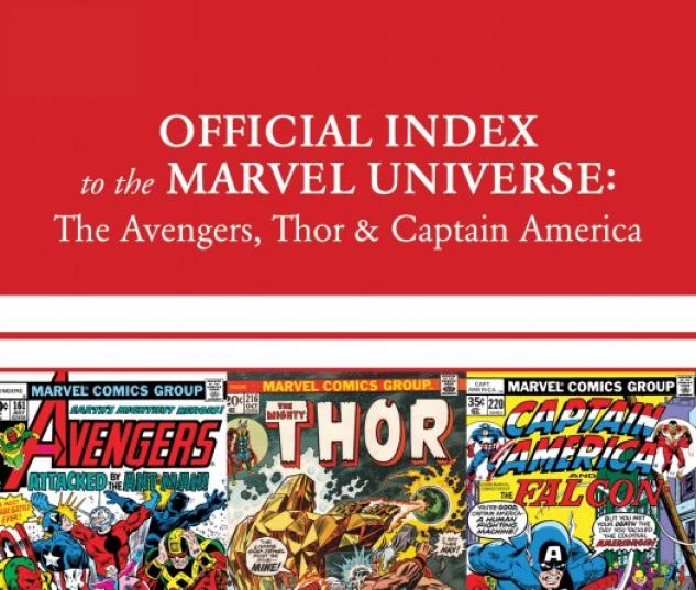 Avengers, Thor & Captain America: Official Index to the Marvel Universe (2010) #5