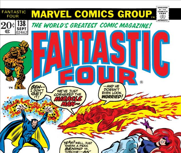 Fantastic Four (1961) #138 Cover