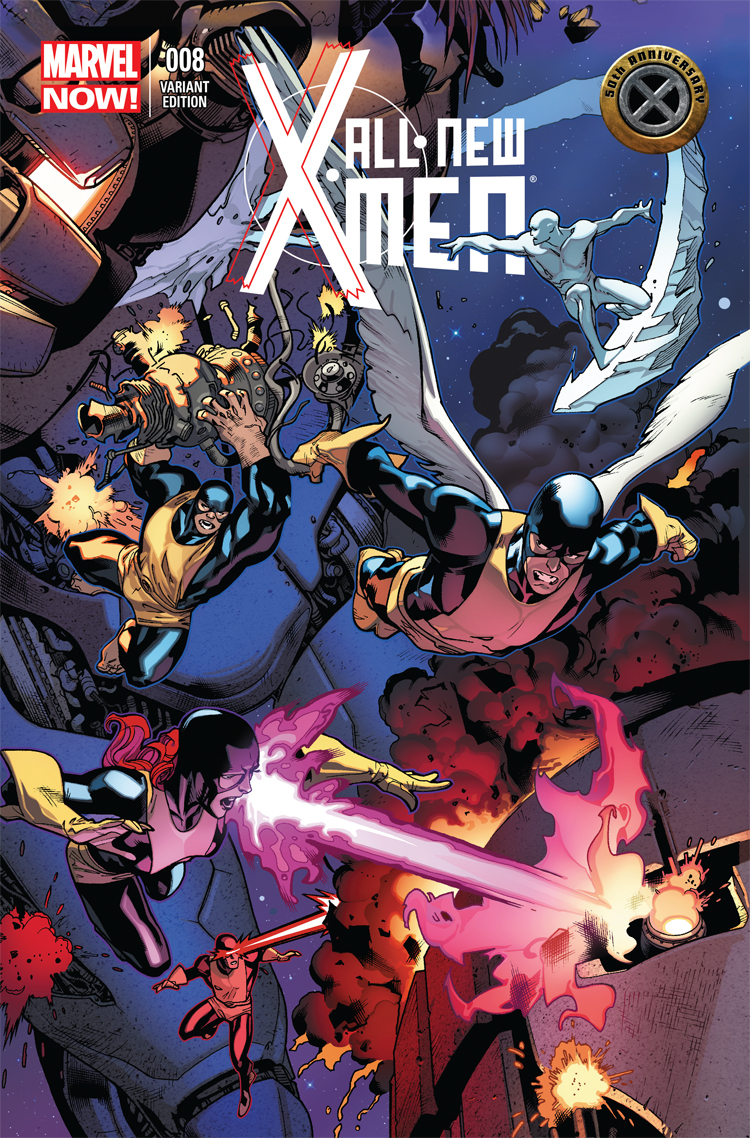 All-New X-Men (2012) #8 (X-Men 50th Anniversary Variant)