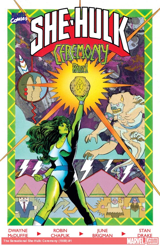 The Sensational She-Hulk: Ceremony (1989) #1