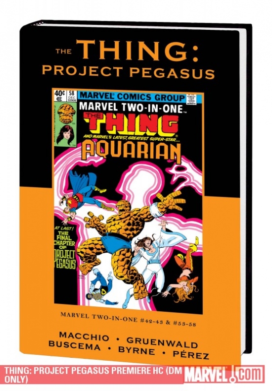 Thing: Project Pegasus (Direct Market Only) (Hardcover)