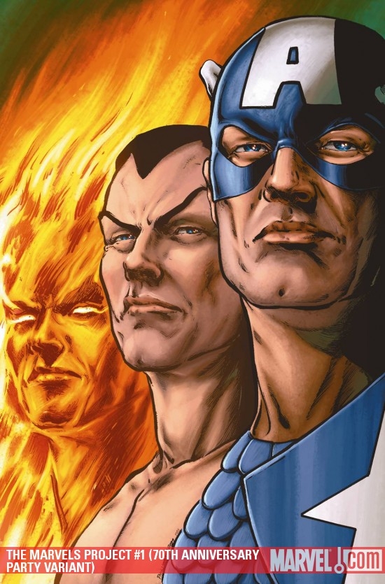 The Marvels Project (2009) 1 (70TH ANNIVERSARY PARTY VARIANT) Comic