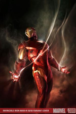 Invincible Iron Man (2008) #5 (MEINERDING (50/50 COVER)) Invincible Iron Man (2008) #5 (MEINERDING (50/50 COVER))