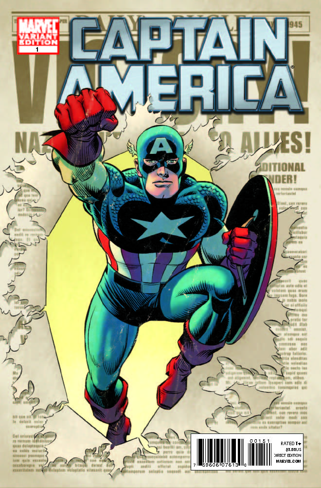 Captain America (2011) #1 (John Romita Sr. Variant)