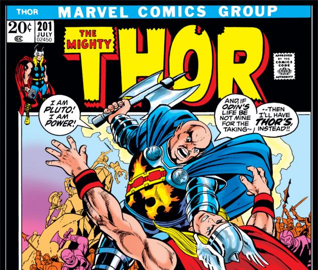 Thor (1966) #201 Cover