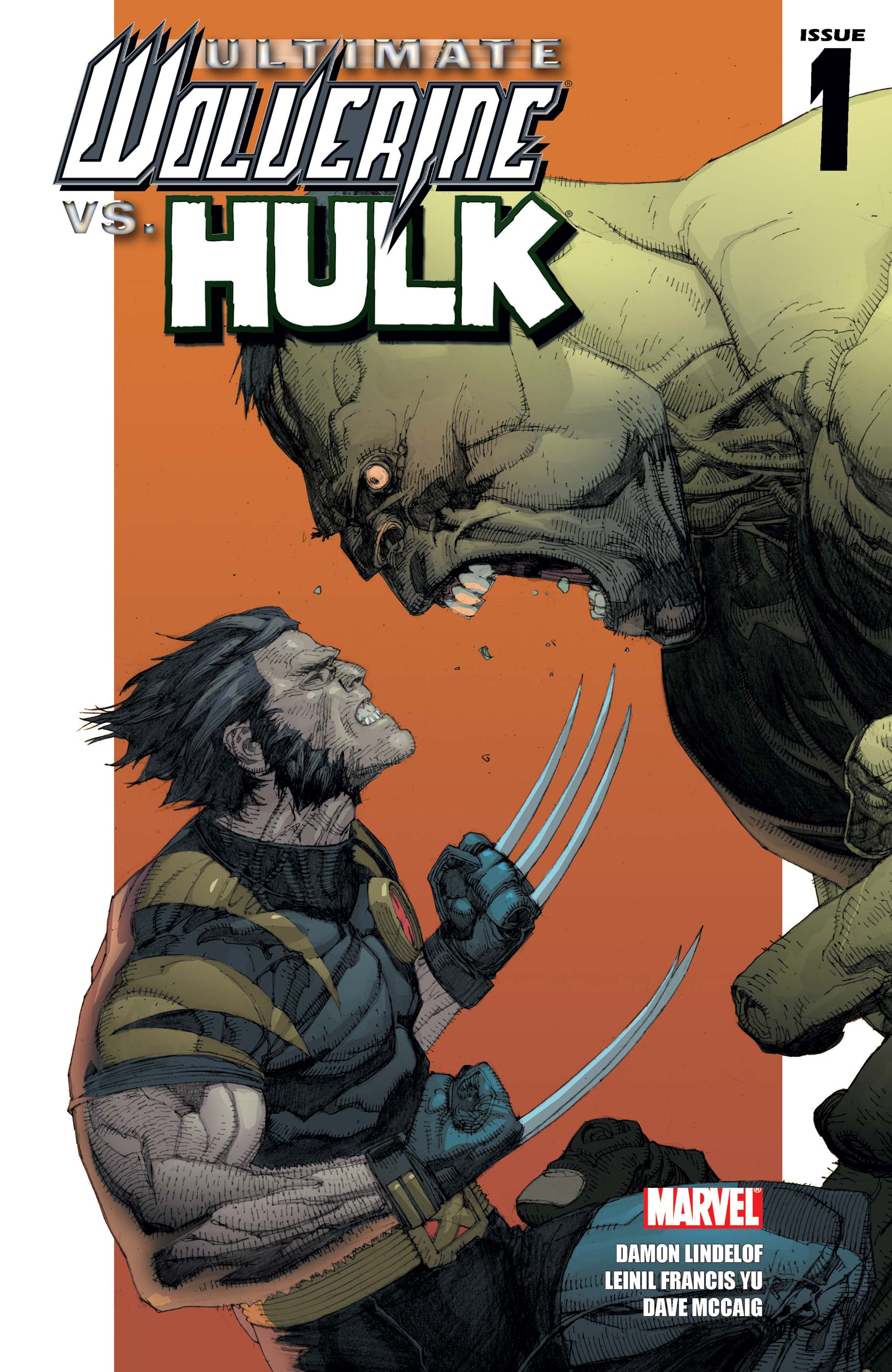Ultimate Wolverine Vs Hulk #1 3rd Printing Variant 