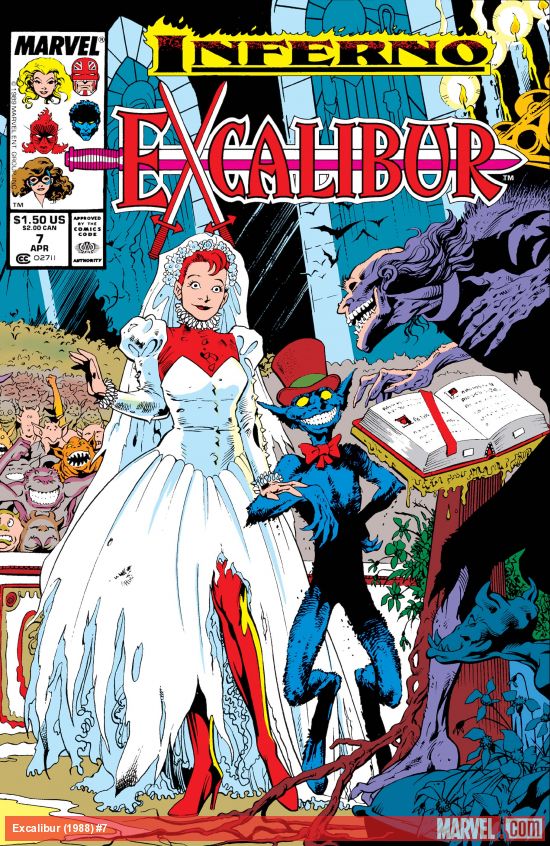 Cover of Excalibur #7
