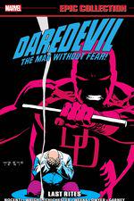Daredevil Epic Collection: Last Rites (Trade Paperback) cover