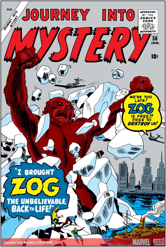 Journey Into Mystery (1952) #56 comic book cover