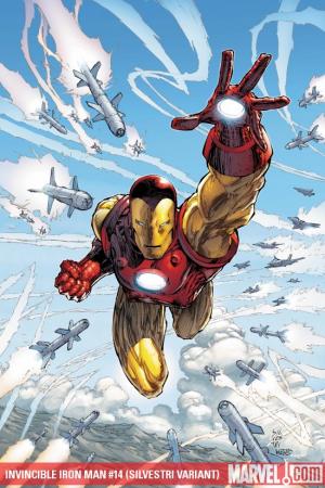 Invincible Iron Man (2008) #14 (SILVESTRI VARIANT)