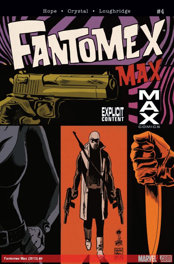 Fantomex Max (2013) #4 comic book cover