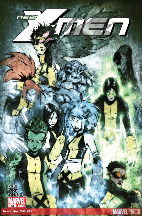 Cover of New X-Men #43