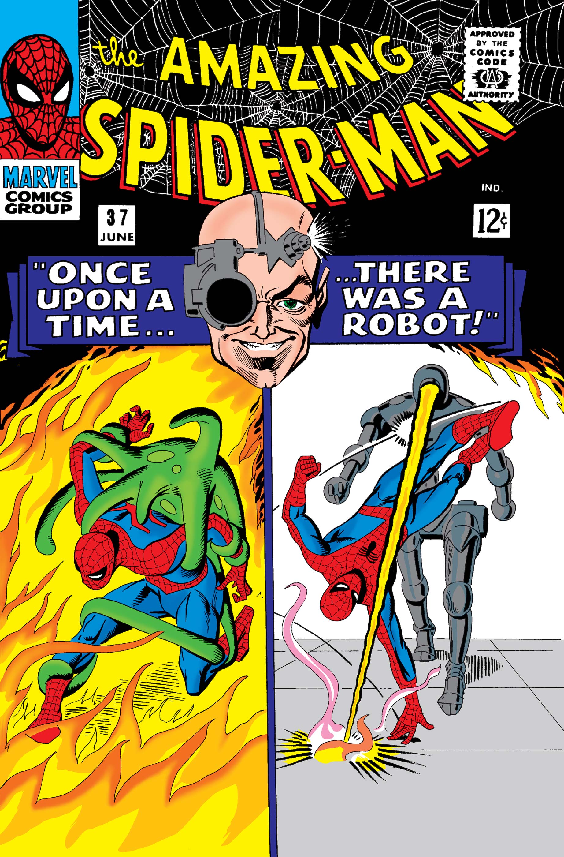 Amazing Spiderman #37 FRIDGE MAGNET comic book 