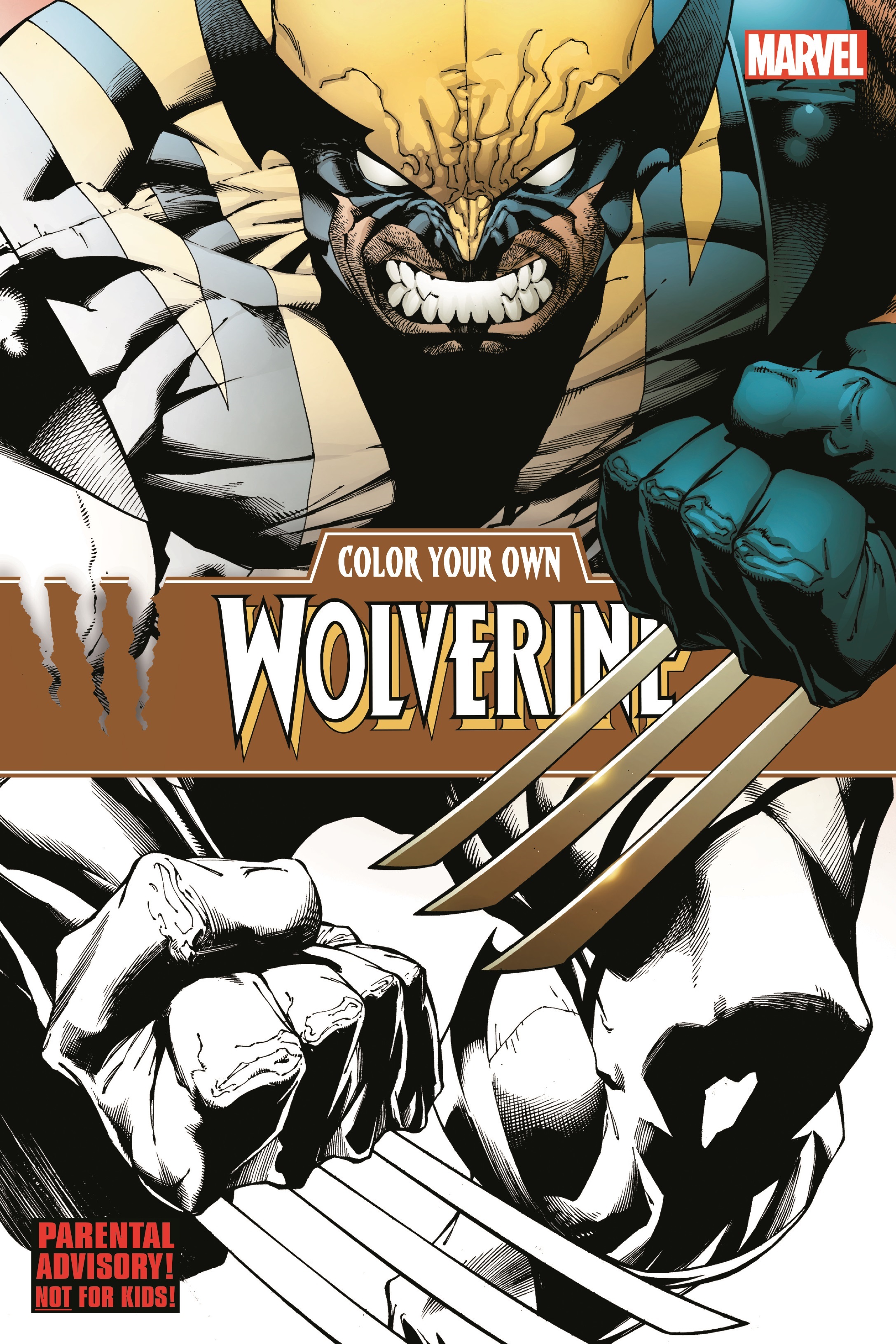 Color Your Own Wolverine (Trade Paperback)