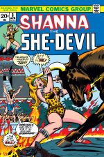 Shanna the She-Devil (1972) #3 cover