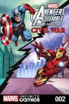 cover from Marvel Universe Avengers Assemble: Civil War (Digital Comic) (2017) #2