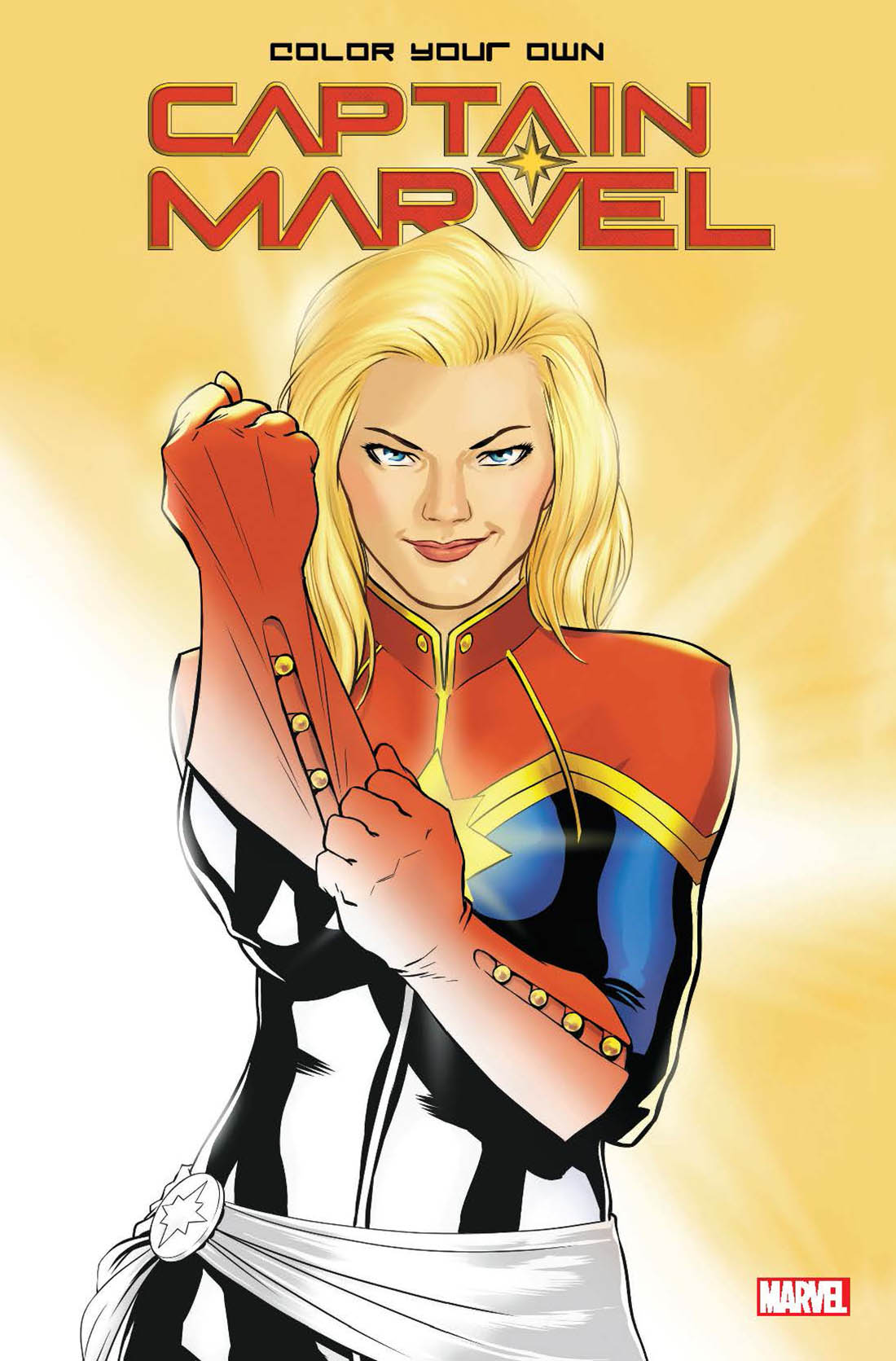 Color Your Own Captain Marvel (Trade Paperback)