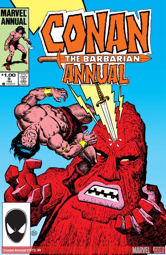 Conan Annual (1973) #9 comic book cover