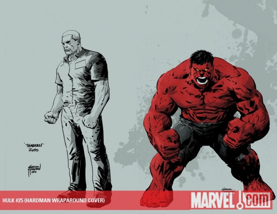 Hulk (2008) #25 (HARDMAN WRAPAROUND COVER)
