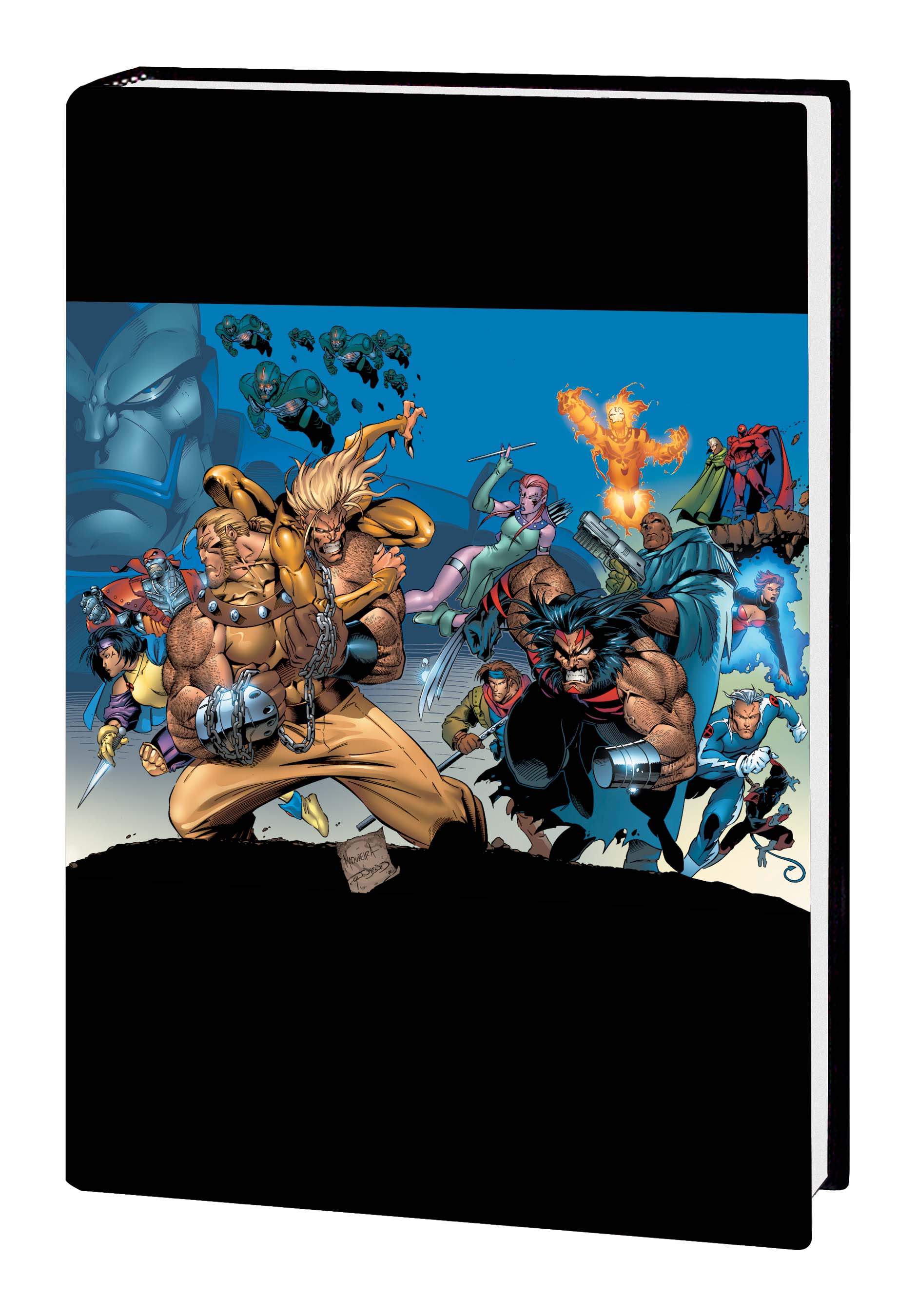 X-MEN: AGE OF APOCALYPSE OMNIBUS HC TAN COVER (Hardcover)