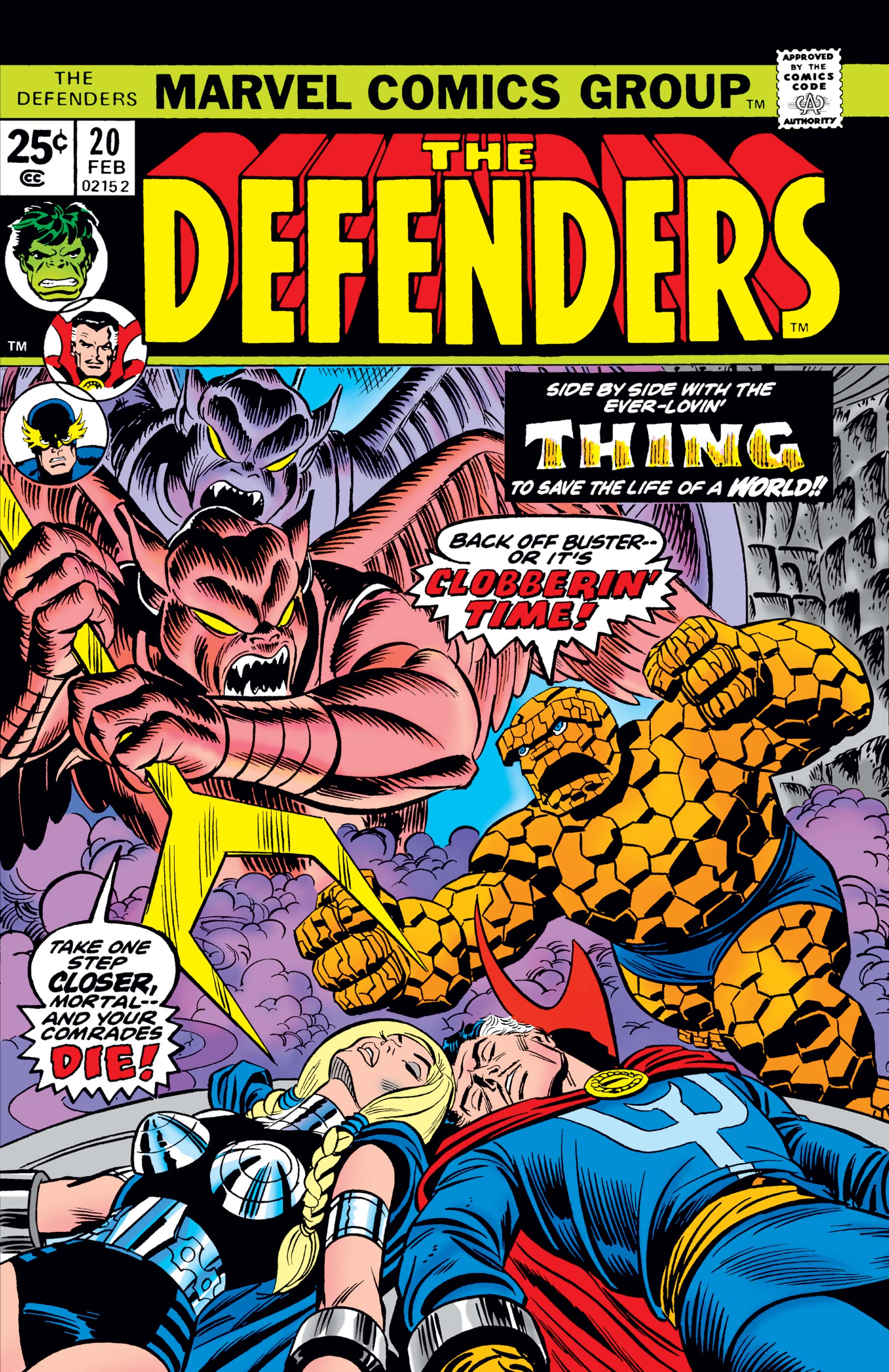 Defenders 1972 20 Comic Issues Marvel 3811