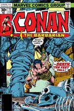 Conan the Barbarian (1970) #77 cover