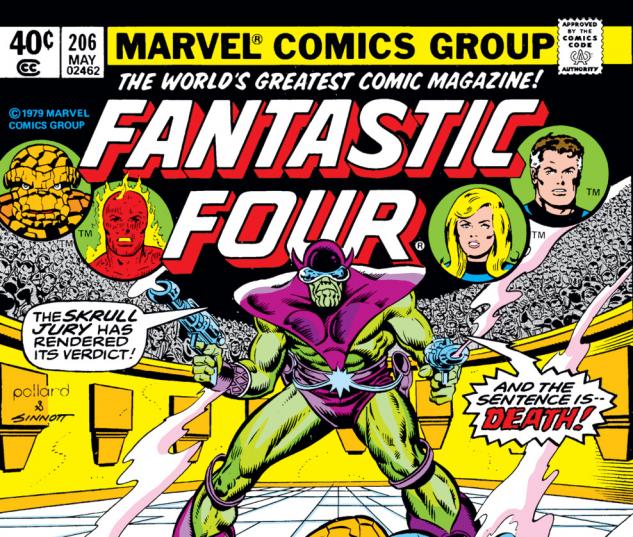Fantastic Four (1961) #206 Cover