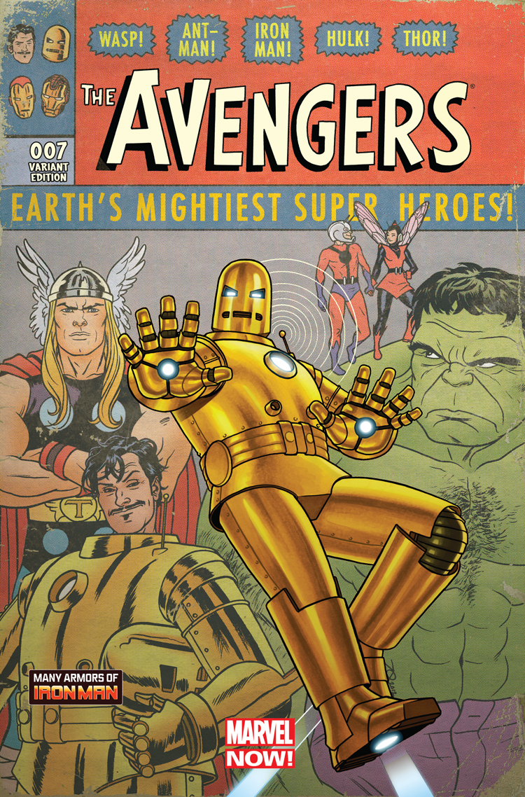 Avengers (2012) #9 (Quinones Iron Man Many Armors Variant)